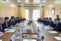 اجتماع لفريقي العمل للوفدين الحكوميين لجمهورية طاجيكستان وجمهورية قيرغيزستان في مدينة بوستان