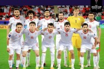 منتخب طاجيكستان لكرة القدم  ضمن قائمة أفضل 100 فريق في العالم حسب تصنيف الاتحاد الدولي لكرة القدم (فيفا)