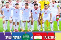 كأس العالم-2026. يلعب منتخب طاجيكستان لكرة القدم ضد المنتخب السعودي في الرياض