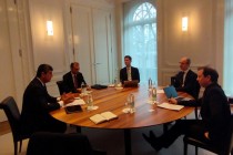 لقاء شرف شيرعليزاده مع نائب وزير الدولة بوزارة الدولة السويسرية للتمويل الدولي