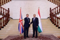 اجتماع وزيري خارجية طاجيكستان وبريطانيا العظمى
