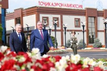 نهاية زيارة دولة رئيس جمهورية اوزبكستان فى طاجيكستان