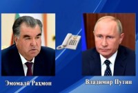 محادثة هاتفية مع رئيس الاتحاد الروسي فلاديمير بوتين