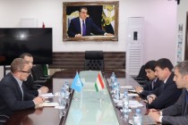 اجتماع مع ممثل برنامج الأمم المتحدة الإنمائي في طاجيكستان حول السياحة الزراعية