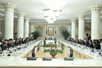 المشاركة في اجتماع مجلس التنمية الوطنية لدى رئيس جمهورية طاجيكستان