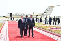 رئيس وزراء جمهورية باكستان الإسلامية شهباز شريف يصل بزيارة رسمية إلى جمهورية طاجيكستان