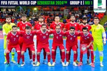 بطولة العالم-2024.  منتخب طاجيكستان لكرة الصالات يلعب ضد منتخب المغرب