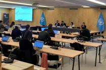 مؤتمر صحفي في جنيف للترويج لمؤتمر دوشنبه الدولي الرفيع المستوى لحماية الأنهار الجليدية