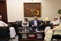 لقاء سفير طاجيكستان في الكويت مع المدير العام للصندوق الكويتي للتنمية الاقتصادية العربية
