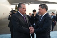 انطلاق زيارة العمل لزعيم الأمة، إمام علي رحمان إلى جمهورية كازاخستان