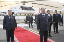 الرئيس الطاجيكي يبدأ زيارة عمل إلى محافظة صغد