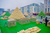 معرض لمنتجات ولاية ختلان الزراعية في ألماتي