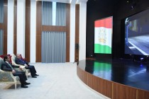 الافتتاح عن بُعد للمؤسسة الحكومية للإعلانات الخارجية وتزيين مدينة دوشنبه