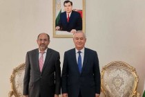 لقاء سفير طاجيكستان لدى إيران مع رئيس المعهد الثقافي لمنظمة التعاون الاقتصادي