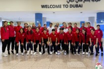 منتخب طاجيكستان للسيدات يتوجه إلى دبي لإجراء معسكر تدريبي