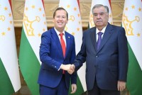 لقاء مع المبعوث الخاص لرئيس الولايات المتحدة الأمريكية إلى جنوب ووسط آسيا سيرجيو غورو