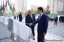 افتتاح المبنى الإداري الجديد للجنة الدين وتنظيم الاحتفالات والمراسم في دوشنبه