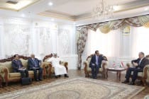 بحث توسعه روابط تاجیکستان و کویت در دیدار سراج الدین اصل اف با علی سلیمان السعید