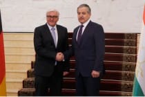 بحث گسترش روابط تاجیکستان و آلمان در ملاقات سراج الدین اصل اف با فرانک والتر اشتاین مایر