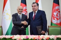 ملاقات و مذاکرات سطح عالی تاجیکستان و افغانستان در دوشنبه