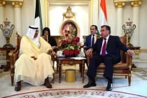 ملاقات امامعلی رحمان با معاون اول نخست وزیر و وزیر امور خارجه دولت کویت