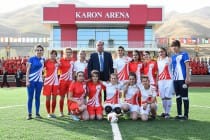افتتاح ورزشگاه «کران-آرنا» در روستای صغیردشت ناحیه درواز