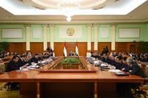 جلسه حکومت جمهوری تاجیکستان برگزار شد