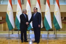 پیشوای ملت ایرلان ادریس اف وزیر خارجه قزاقستان را به حضور پذیرفت