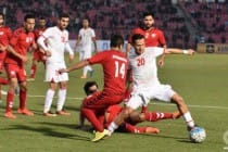 تیم ملی فوتبال تاجیکستان تیم افغانستان را با نتیجه یک بر صفر شکست داد