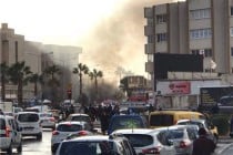 انفجار خودروی بمب‌گذاری‌شده در ازمیر ترکیه