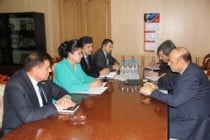 بازدید سفیر ایران حجت الله فغانی از پارلمان تاجیکستان