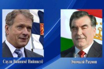 نامه تبریک سائولی نینیستوو رئیس جمهوری فنلاند به امامعلی رحمان رئیس جمهوری تاجیکستان