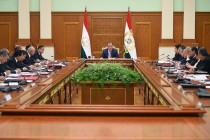 جلسه نوبتی حکومت جمهوری تاجیکستان  برگزار شد