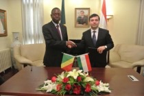 بیانیه مشترک برقراری مناسبات دیپلماتیک تاجیکستان و کنگو امضا شد