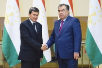 ملاقات پیشوای ملت امامعلی رحمان با رشید مردوف، معاون نخست وزیر و وزیر امور خارجه ترکمنستان