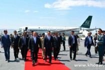 محمد نواز شریف، نخست وزیر پاکستان با سفر رسمی به تاجیکستان تشریف آورد