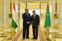 ملاقات پیشوای ملت امامعلی رحمان با قربانقلی بردی ‌محمداف، رئیس جمهور ترکمنستان