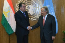 ملاقات پیشوای ملت امامعلی رحمان با آنتونیو گوترش، دبیر کل سازمان ملل متحد