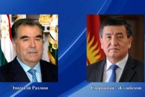 پیام تبریک امامعلی رحمان، رئیس جمهور تاجیکستان به سورونبای جین بیک اف،  رئیس جمهور منتخب قرقیزستان