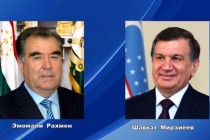 مبادله پیام های تبریک امامعلی رحمان، رئیس جمهوری تاجیکستان و شوکت میرضیایف، رئیس جمهوری ازبکستان