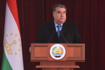 سخنرانی امامعلی رحمان، رئیس جمهوری تاجیکستان در مراسم مورد بهره برداری قرار دادن کارخانه متالورژی در شهر استقلال