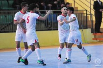 تساوی تیم ملی فوتسال تاجیکستان در بازی با تیم  ملی ترکیه