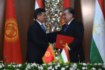 ملاقات و مذاکرات سطح عالی تاجیکستان و قرقیزستان