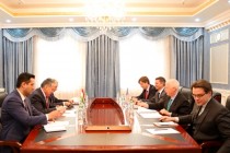 دیدار اصل اف با معاون یاور وزیر امور خارجه آمریکا در امور افغانستان و آسیای مرکزی