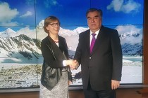 صحبت امامعلی رحمان، رئیس جمهوری تاجیکستان با خبرنگار تلویزیون سازمان ملل متحد