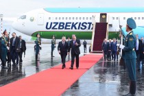 رئیس جمهوری ازبکستان وارد پایتخت کشورمان شد