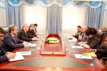 معاون اول وزیر امور خارجه تاجیکستان با کاتب شورای امنیت ملی هند ملاقات کرد