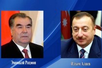 پیام تبریک پیشوای ملت امامعلی رحمان به الهام علی اف، رئیس جمهوری آذربایجان
