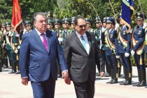 سفر رسمی ممنون حسین، رئیس جمهور جمهوری اسلامی پاکستان در تاجیکستان