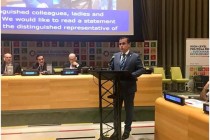 شرکت سلطان رحیم‌زاده در مباحثات عمومی همایش سیاسی سطح بلند سازمان ملل متحد